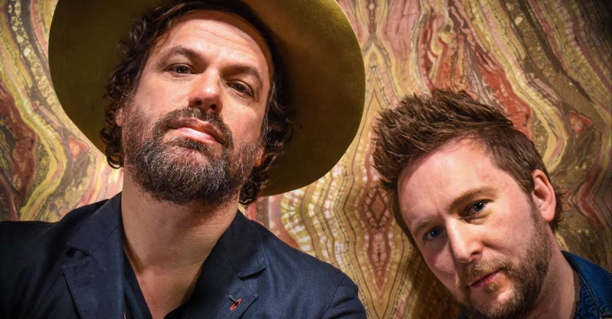 Michael Glabicki of Rusted Root with Dirk Miller